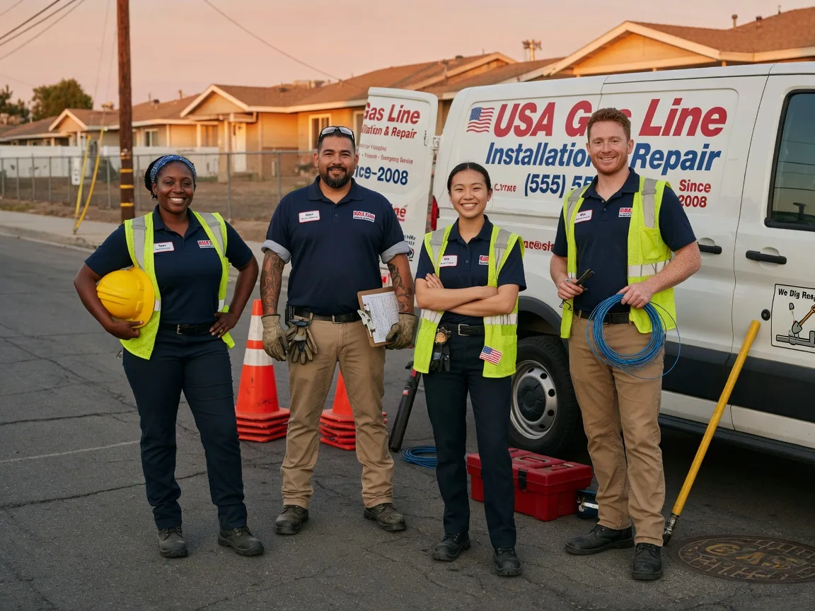 Gas Line Installation company in Chrisman, IL